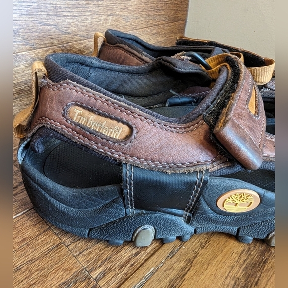 Timberland Leather Sandals,  mens Size 9 - Picture 8 of 8